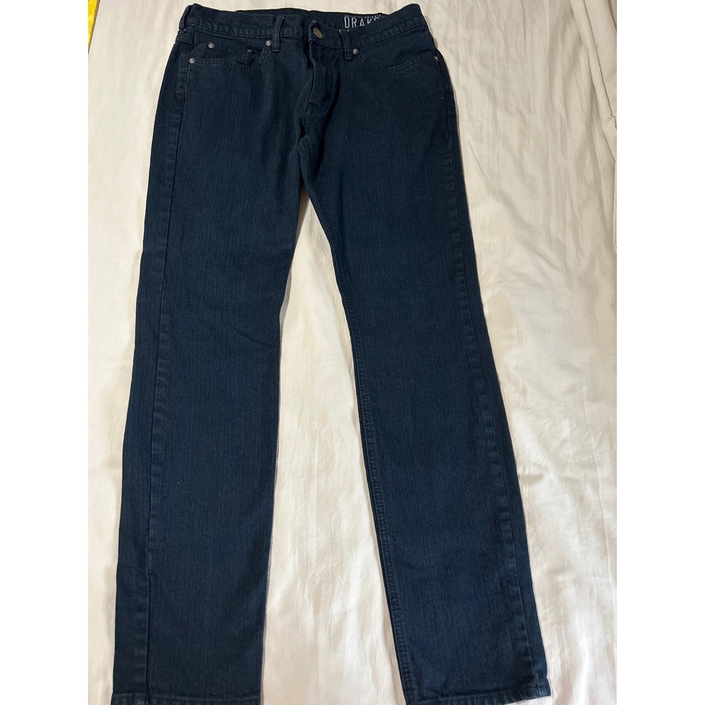 Bullhead Denim Drakes Skinniest Jeans Mens‎ 32x30 Dark Wash Indigo Stretch #113